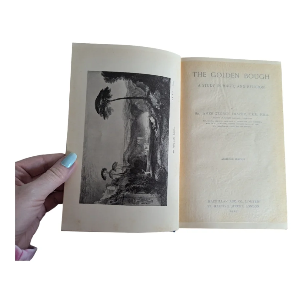 Vintage The Golden Bough A Study in Magic and Religion Sir James George 1929